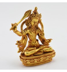 4" Four Armed Manjushri Statue