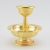 Hand Made Copper Alloy with Gold Plating 6" Offering Sherkim Set