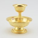 Hand Made Copper Alloy with Gold Plating 5" Offering Sherkim Set