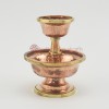 Fine Hand carvings Copper Alloy with Brass Rings 4" Serkyem Set