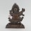  Hand Carved 9" Bernagchen Mahakala Statue Copper Statue From Patan, Nepal