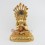 Hand carved Gold Gilded 11" Nagarjun Budddha Statue