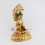 Hand carved Gold Gilded 11" Nagarjuna Budddha Statue