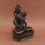 Hand Made Oxidized Copper Alloy 8.5" Samantabhadra / Buddha Shakti Statue