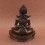 Hand Made Oxidized Copper Alloy 8.5" Samantabhadra / Buddha Shakti Statue