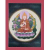 21" x 16.5" Je Tsongkhapa Thangka Scroll Painting