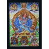 Fine Quality  32.5" x 24" Yamantaka with Consort Thangka  Scroll Painting