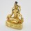 Hand Made 24 Karat Gold Gilded and Hand Painted Face 9" Guru Naropa Statue