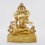 Hand Made 24 Karat Gold Gilded and Hand Painted Face 12" Guru Naropa Statue