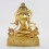 Hand carved Copper Alloy with 24 Karat Gold Gilded 12" Guru Tilopa Statue