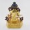 Hand carved Copper Alloy with 24 Karat Gold Gilded 12" Guru Tilopa Statue