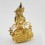 Hand Made 24 Karat Gold Gilded and Hand Painted Face 9" Vajradhara Dorje Chang Statue