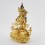 Hand Made 24 Karat Gold Gilded and Hand Painted Face 9" Vajradhara Dorje Chang Statue