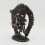 Hand Made Oxidized Copper Alloy 7.5" Simha Mukhi Jogini Statue