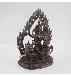 Fine Quality 10" Simhanada Avalokiteshvara Statue From Patan, Nepal.