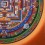 Kalachakra Mandala Thangka Scroll Painting From Patan, Nepal.