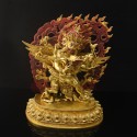 Hand Carved 13" Vajrakilaya Statue