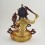 Hand Made Copper Alloy with Gold Gilded 13.75" Manjushri / Jampelyang Statue