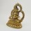 Hand Carved Copper Alloy with Gold Gilded 10.5" Vajradhara / Dorje Chang Statue