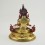 Hand Carved Copper Alloy with Gold Gilded 10.5" Vajradhara / Dorje Chang Statue