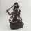 Fine Quality Hand made 14.5" Manjushri / Jampelyang Copper Statue from Patan, Nepal