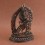 Fine Quality 8" Chakrasamvara Hand Carved Oxidized Copper Statue from Patan Nepal