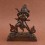 Fine Quality 8" Chakrasamvara Hand Carved Oxidized Copper Statue from Patan Nepal