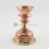 Hand carvings Copper Alloy with Brass 4" Butter Lamp