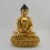 Hand Made Gold Plated 13" Shakyamuni Buddha / Tomba Statue