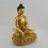 Hand Made Gold Plated 13" Shakyamuni Buddha / Tomba Statue