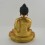 Hand Made Gold Plated 13" Shakyamuni Buddha / Tomba Statue