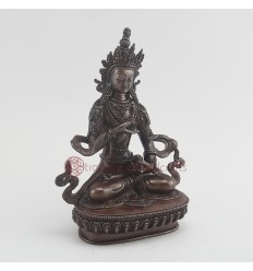 Fine Quality 9.5" Vajrasattva / Bajrasattva/ Dorjesempa Statue Handmade in Patan, Nepal