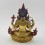 Hand Made Copper Alloy with Gold Gilded 9.5" Chenrezig Statue