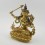 Hand Made Copper Alloy with Gold Gilded 9.5" Manjushri / Jambiyang Statue