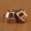 Hand Made Copper Alloy 2.5" Water Offering Bowls Set