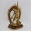Hand Made Copper Alloy with Gold Gilded and Hand Painted Face 14" Vajrayogini / Dakini Statue