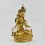 Hand Made Copper Alloy with Gold Gilded12.5" Vajradhara / Dorje Chang Statue 