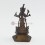 Machine Made, Oxidized Copper Alloy 7" Standing Namgyalma Buddha Statue