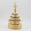 Hand Made Tibetan Buddhist Copper Alloy Gold and Silver Plated 6" Mandala Set