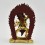 Hand Made Copper Alloy with Gold Gilded and Hand Painted Face Ekajati Statue