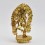 Hand Made Copper Alloy with 24 Karat Gold Gilded 8" Magic Labdron Statue