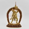 Hand Made Copper Alloy with Gold Gilded 7.5" Vajrayogini Statue