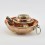 Hand Made Copper Alloy 5.5" Jambhala Water Offering(Chutor) Set