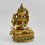 Hand Made Copper Alloy with Gold Gilded 9" Chenrezig Statue