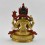 Hand Made Copper Alloy with Gold Gilded 9" Chenrezig Statue