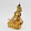 Tibetan Buddhist Gold Gilded 9" Vajradhara / Dorje Chang Statue