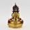 Tibetan Buddhist Gold Gilded 9" Vajradhara / Dorje Chang Statue