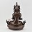 Hand Made Tibetan Buddhist Oxidation Finish 14.5" Vajrasattva Statue