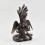 Hand Made Copper Alloy in Oxidation Finish 9.5" Naga Kanya Statue