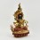 Hand Made Copper Alloy with Partly Gold Gilded 9.5" Vajradhara Shakti Statue